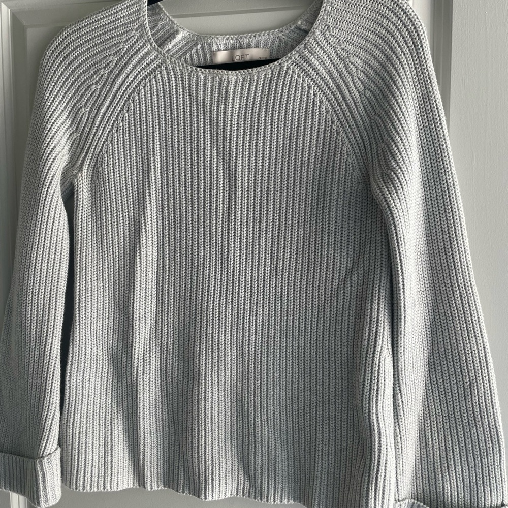 LOFT Light Gray Women's Sweater